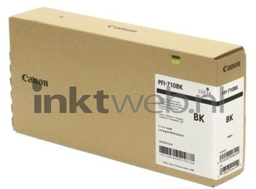 Canon PFI-710 zwart Front box