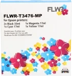FLWR Epson 34XL Multipack zwart en kleur (Huismerk (compatible))