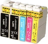 FLWR Epson 34XL Multipack zwart en kleur Product only