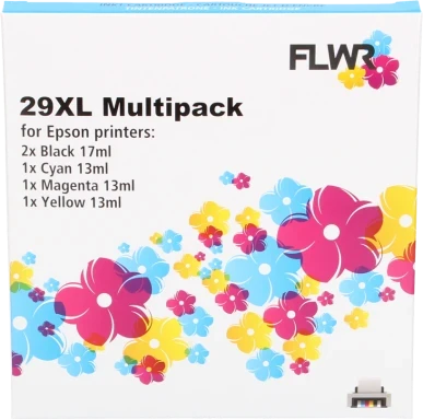 FLWR Epson 29XL Multipack zwart en kleur