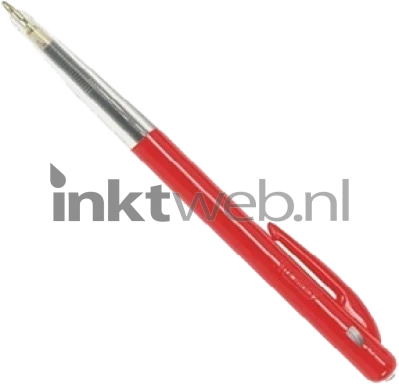 BIC Balpen Clic M10 rood