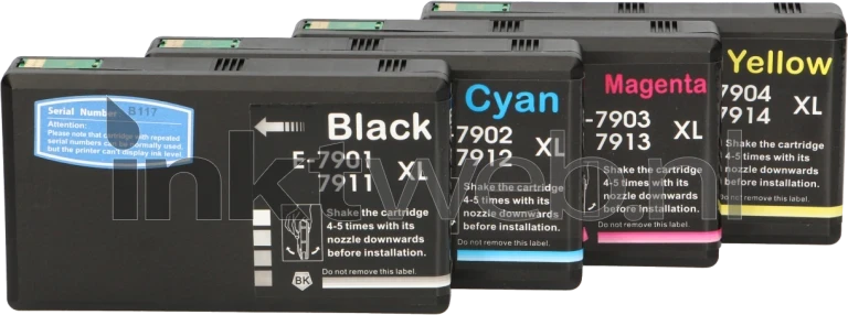 Huismerk Epson 79XL Multipack zwart en kleur