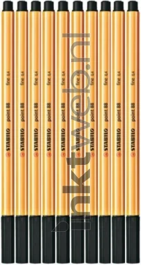 Stabilo point 88 fineliner 10-pack zwart