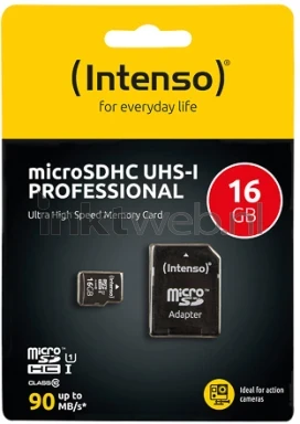 Intenso Micro SDHC kaart 16GB