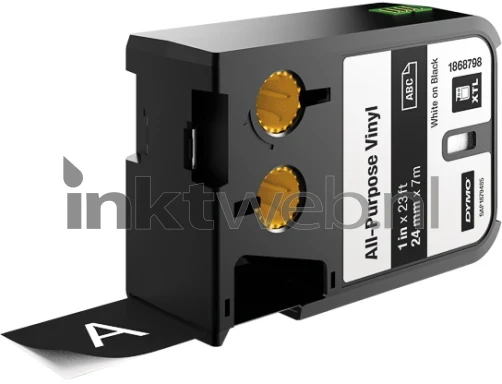 Dymo XTL 1868798 zwart op wit breedte 24 mm