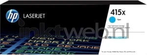 HP 415X cyaan (Origineel Hoge Capaciteit)
