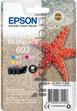 Epson 603 3-pack kleur