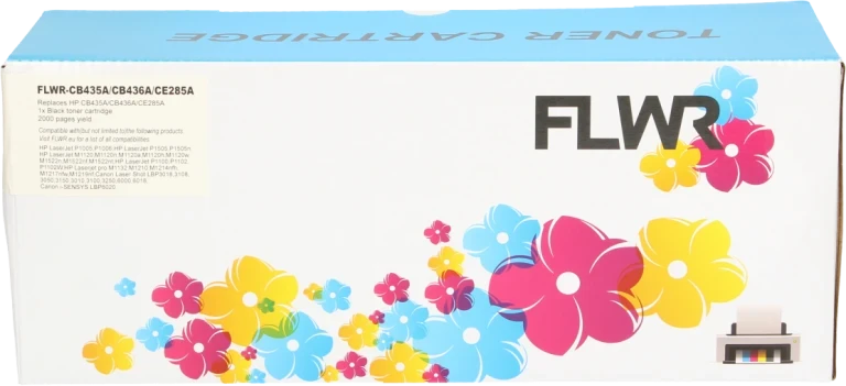 FLWR Canon 712 zwart Front box
