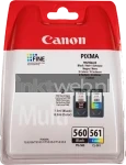 Canon PG-560 / CL-561 Multipack zwart en kleur (Origineel)