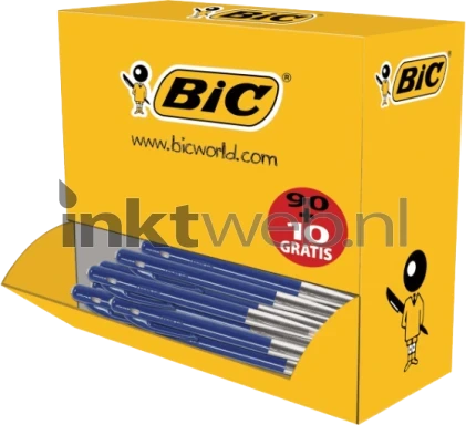 BIC Balpen Clic M10 100-pack blauw