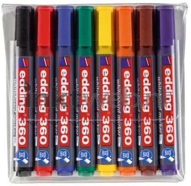 Edding 360 Whiteboardstiften 8 kleuren