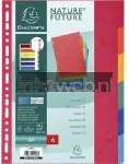 Exacompta 6 tabbladen 23-Gaats Nature Future  (Origineel)