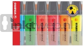 Stabilo Boss 6-Pack assorti kleur (Origineel)