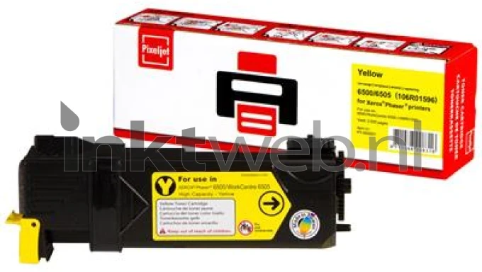 FLWR Xerox Phaser 6500 / WorkCentre 6505 (Opruiming Pixeljet!) geel