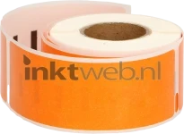 Huismerk Dymo 99010 130 labels per rol oranje Product only