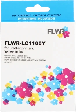 FLWR Brother LC-1100Y geel