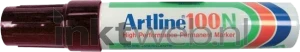 Artline Permanent marker Artline 100, beitelvormige punt zwart Product only