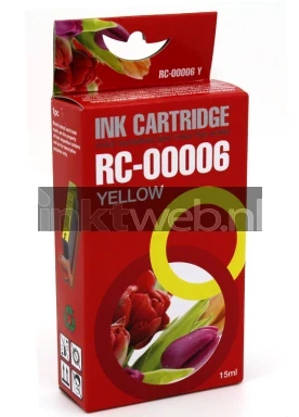 Canon BCI-6Y geel voorkant doosje Front box