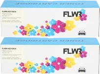 FLWR HP 201X Dubblepack zwart (Huismerk (compatible))