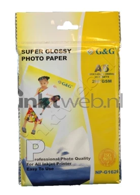 White label Fotopapier A6 Glossy 260 grams