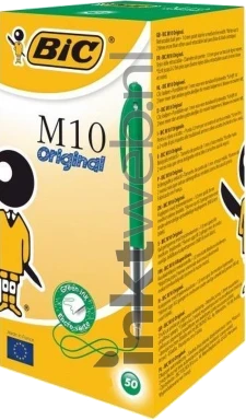 BIC Balpen Clic M10 Multipack groen