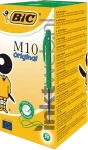BIC Balpen Clic M10 groen Front box
