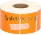 Huismerk Dymo 99012 adreslabel breed oranje Product only