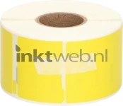 Huismerk Dymo 99012 adreslabel breed geel Product only