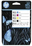 HP 953 multipack zwart en kleur (Origineel)