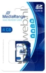 MediaRange SDHC memory card, Class 10, 4GB  (Origineel)