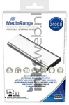 MediaRange Externe Solid State Drive 240GB, USB C zilver (Origineel)