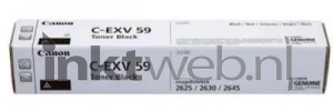 Canon C-EXV 59 zwart (Origineel)