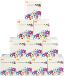 Huismerk Zebra  10-pack verzendetiketten 150 mm x 102 mm  oranje Front box