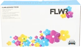 FLWR HP 53X zwart Front box