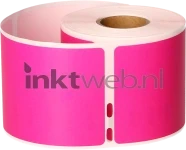 Huismerk Dymo  99014 Adreslabel groot 54 mm x 101 mm  roze Product only