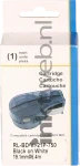 Huismerk Brady  M21-750-595-WT zwart op wit breedte 19.1 mm Front box