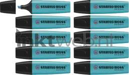 Stabilo Markeerstift Boss pastel blauw 10-pack  (Origineel)