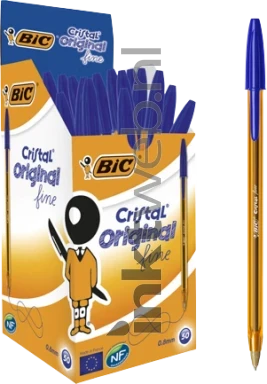 BIC Bic Cristal Fine Balpen 0,8mm 50 stuks blauw