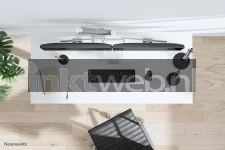 Neomounts DS75-450WH2 | Monitorarm met bureausteun wit Diverse