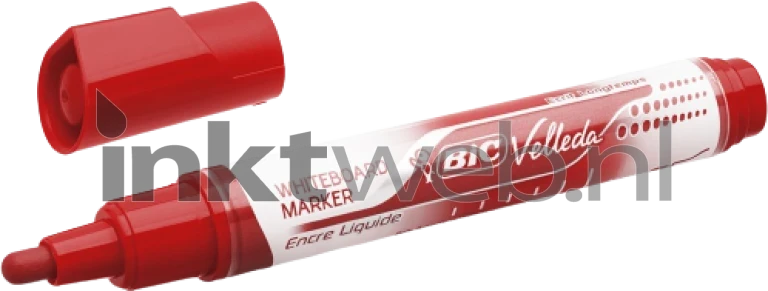 BIC Velleda Whiteboardmarker Liquid Ink Tank rood