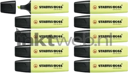 Stabilo Markeerstift Boss Pastel Snufje Limoen 10-Pack Product only