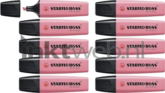 Stabilo Markeerstift Boss Pastel Kersenbloesem Roze 10-Pack
