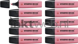 Stabilo Markeerstift Boss Pastel Kersenbloesem Roze 10-Pack Product only