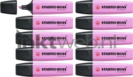 Stabilo Markeerstift Boss Pastel Fris Fuchsia 10-Pack Product only