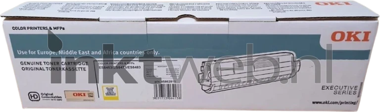 Oki 45862819 geel Front box