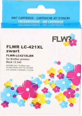 FLWR Brother LC-421XL zwart