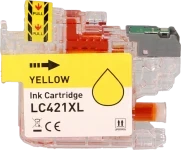 FLWR Brother LC-421XL Multipack zwart en kleur Product only