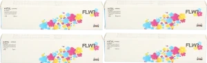 FLWR HP 973X Multipack zwart en kleur Front box