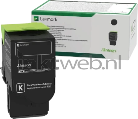 Lexmark 75M2XK0 zwart Combined box and product
