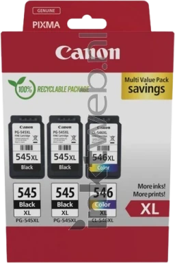 Canon PG-545XLx2/CL-546XL Multipack Front box